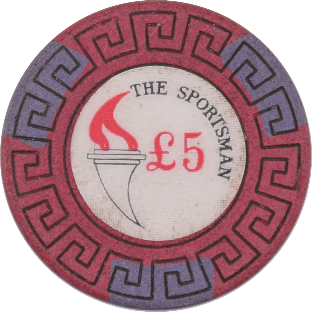 The Sportsman Casino London United Kingdom UK £5 Chip