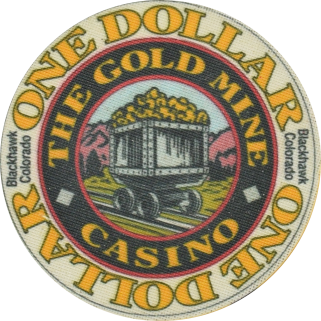 Gold Mine Casino Black Hawk Colorado $1 Chip