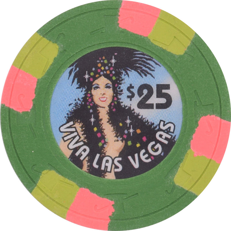 Viva Las Vegas $25 Paulson Fantasy Chip