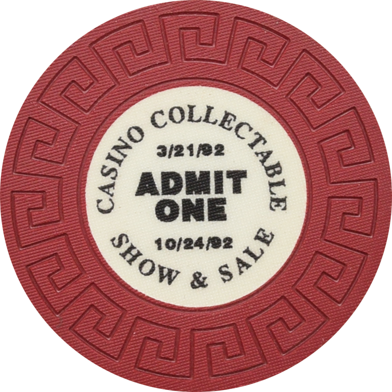 Casino Collectable Show & Sale Bellflower Masonic Hall 1992