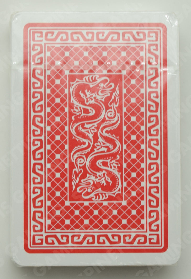 Dal Negro Dragon Plastic Playing Cards Bridge Size Standard Index