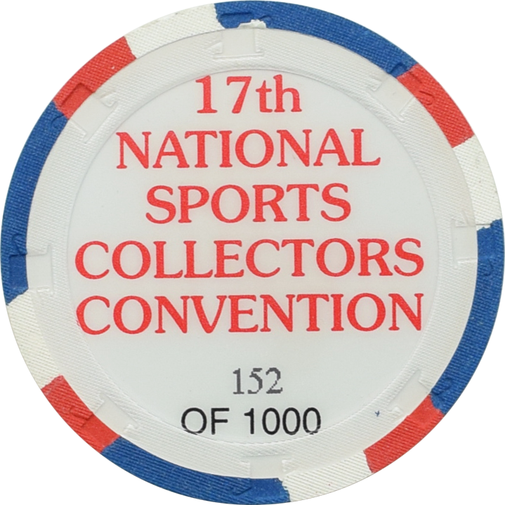 17th National Sports Collectors Convention Anaheim Paulson RHC Chip