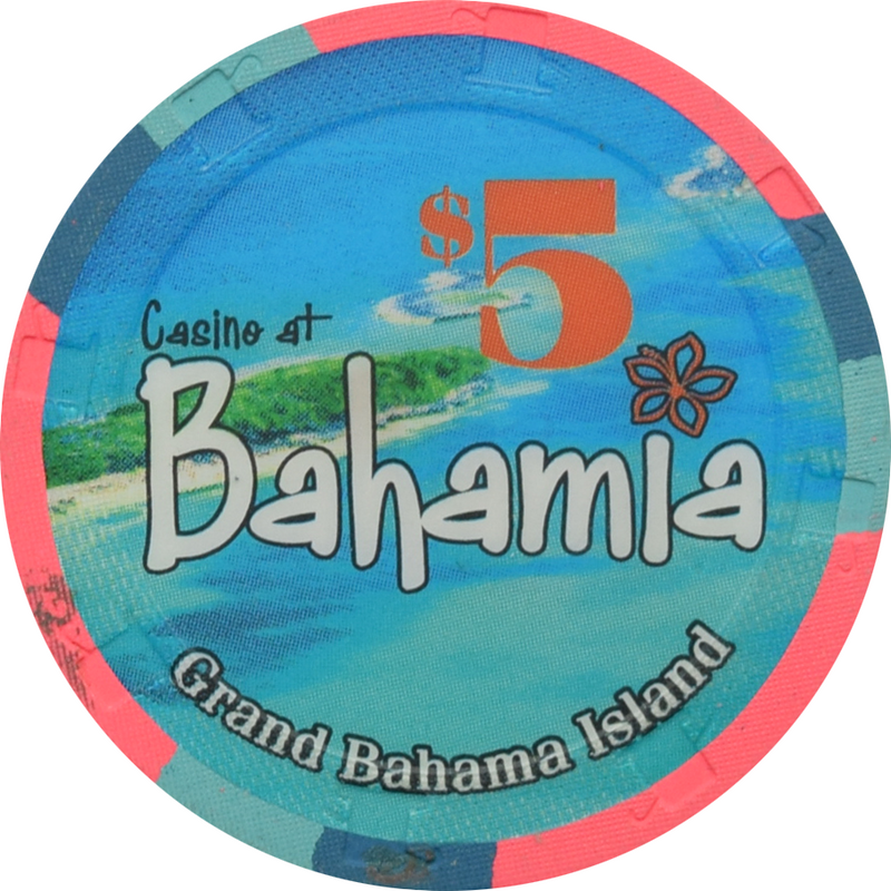 Bahamia Casino Freeport Bahamas $5 Beach Chip