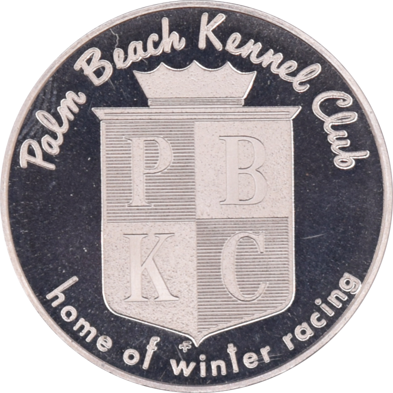 Palm Beach Kennel Club West Palm Beach Florida 50 Cent Gaming Token