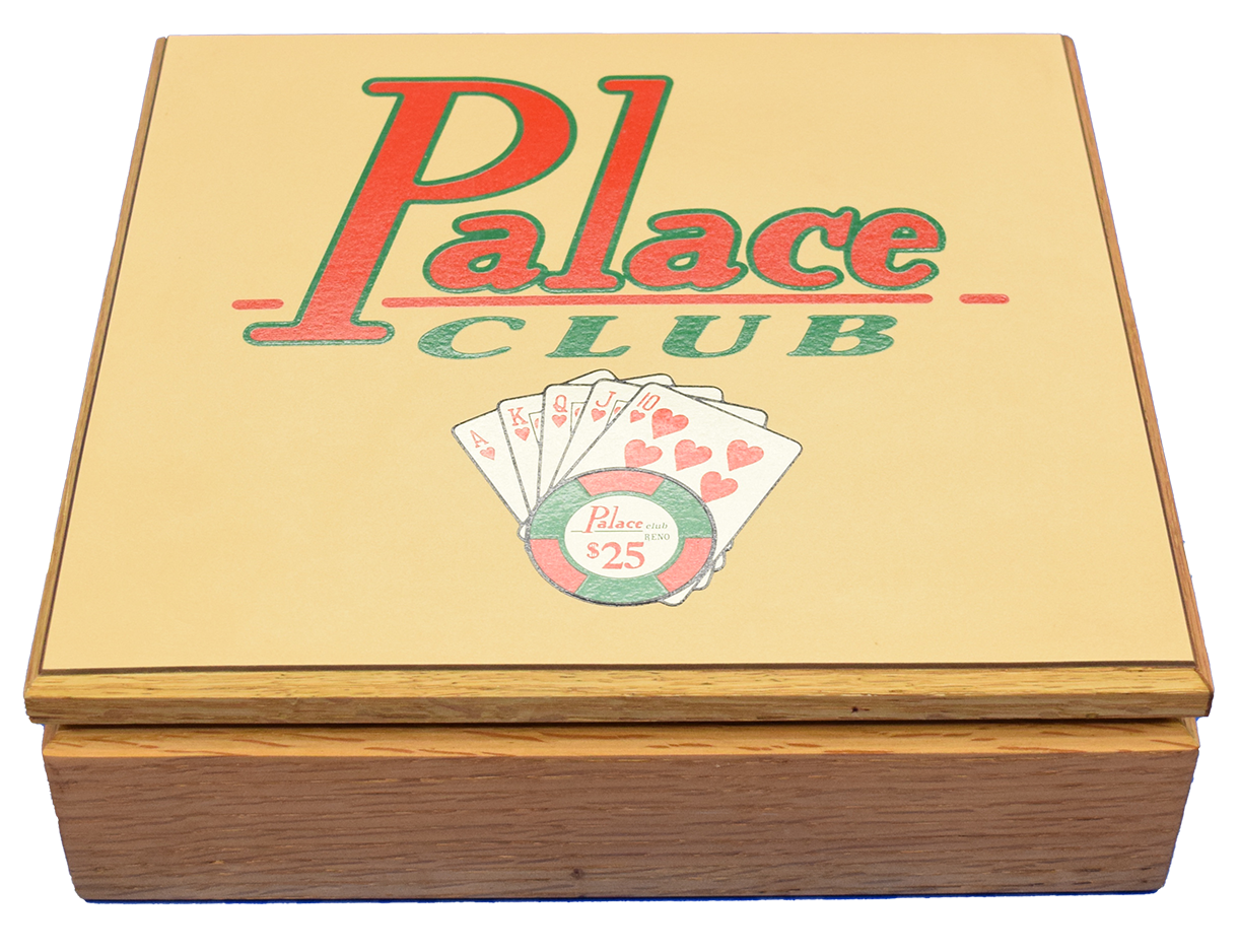 300 Authentic Used Palace Club Casino Chip Set Reno Nevada