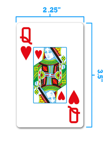 Copag WSOP 2024 Tournament Used 100% Plastic Playing Cards - Narrow Size (Bridge) Jumbo Index Blue/Red Double Deck Set