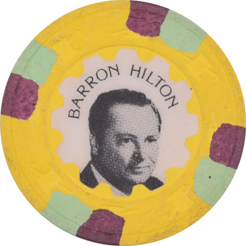 Barron Hilton Las Vegas Paulson Fantasy Yellow Chip