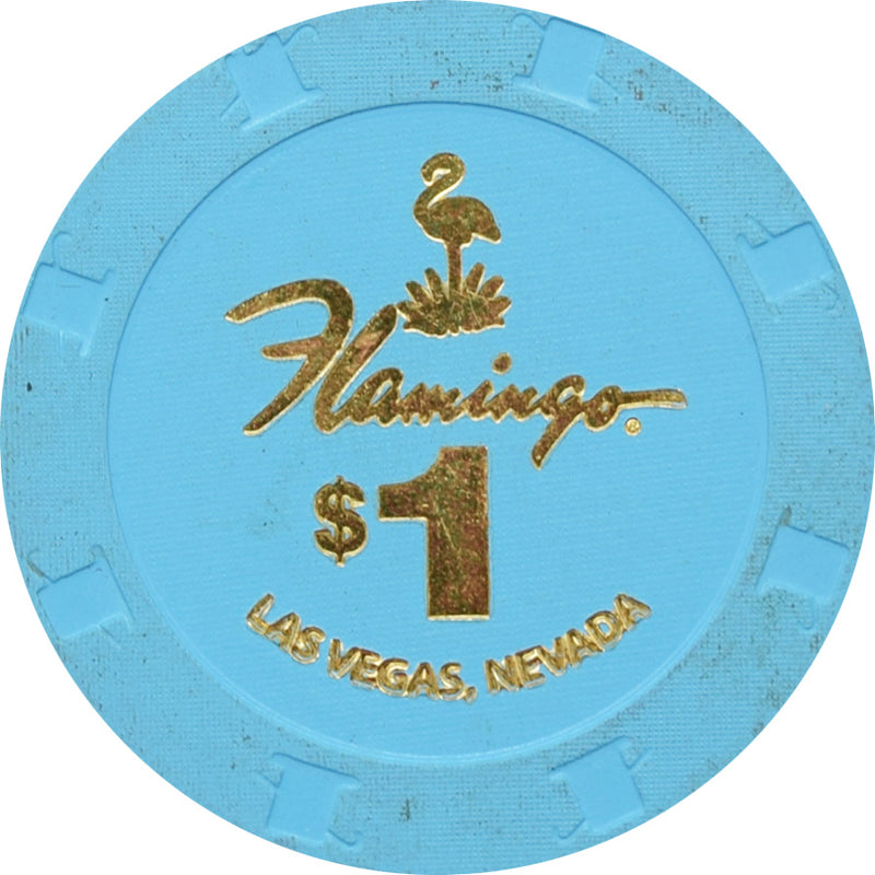 Flamingo Casino Las Vegas Nevada $1 Hot Stamp Chip 2023