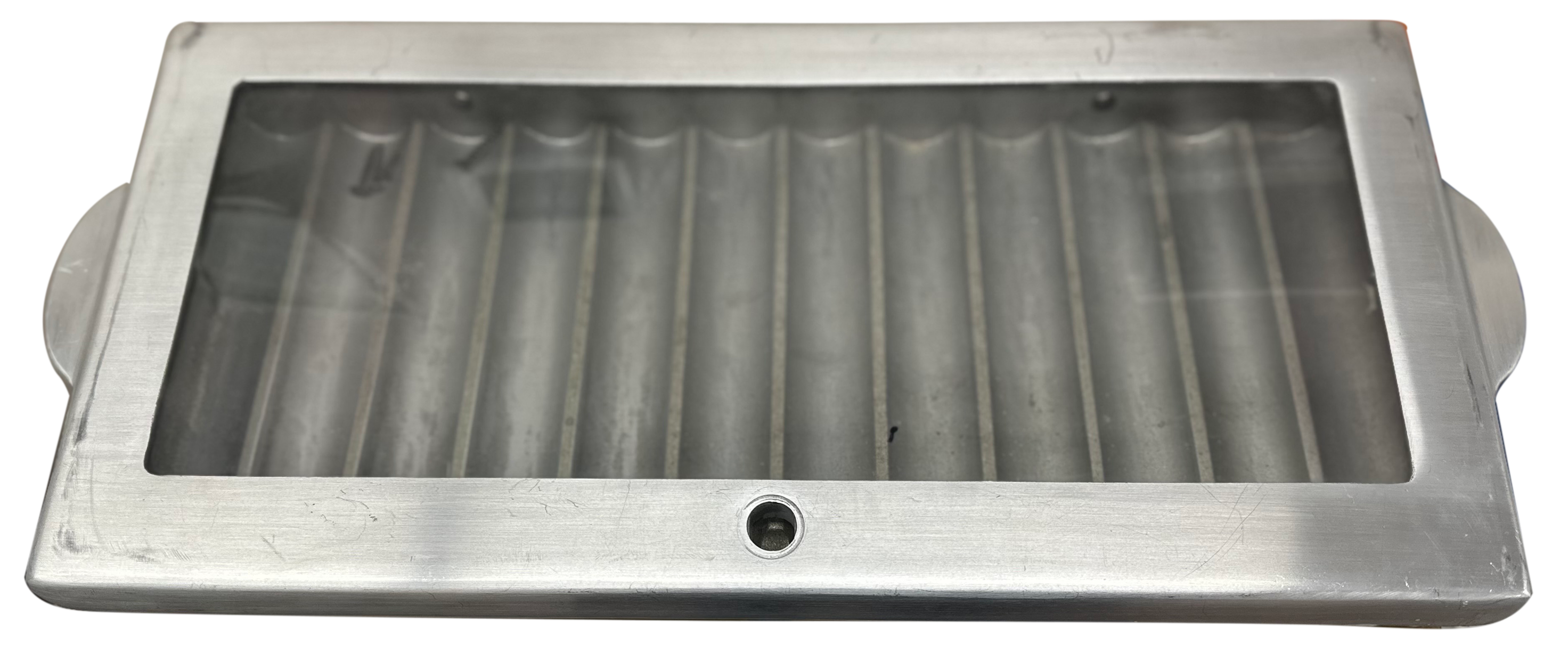 Used 12 Slot Aluminum Chip Tray with Cover