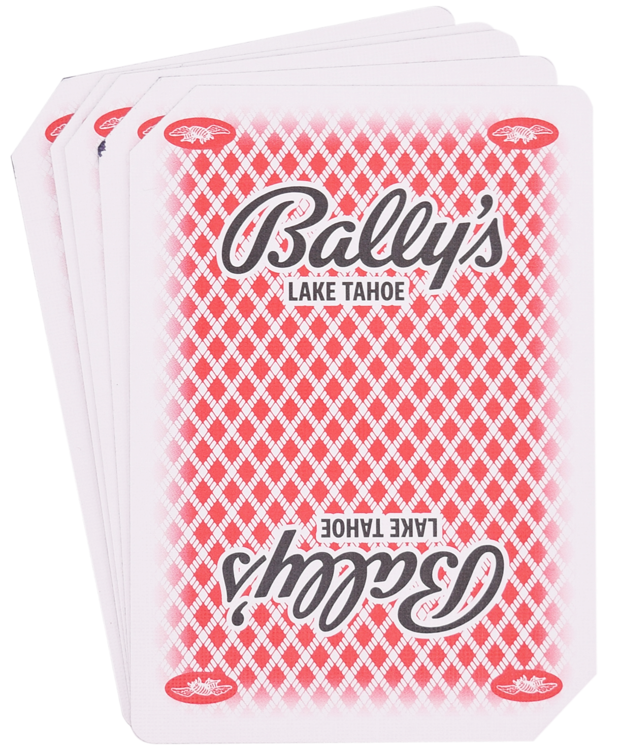 Bally's Casino Used Playing Cards Lake Tahoe Nevada