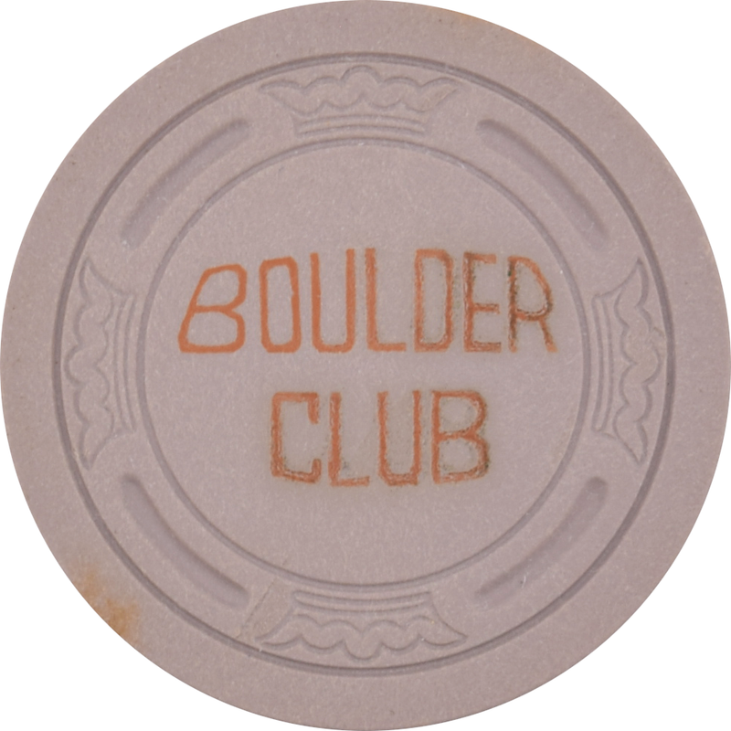 Boulder Club Casino Las Vegas Nevada $5 Chip 1943