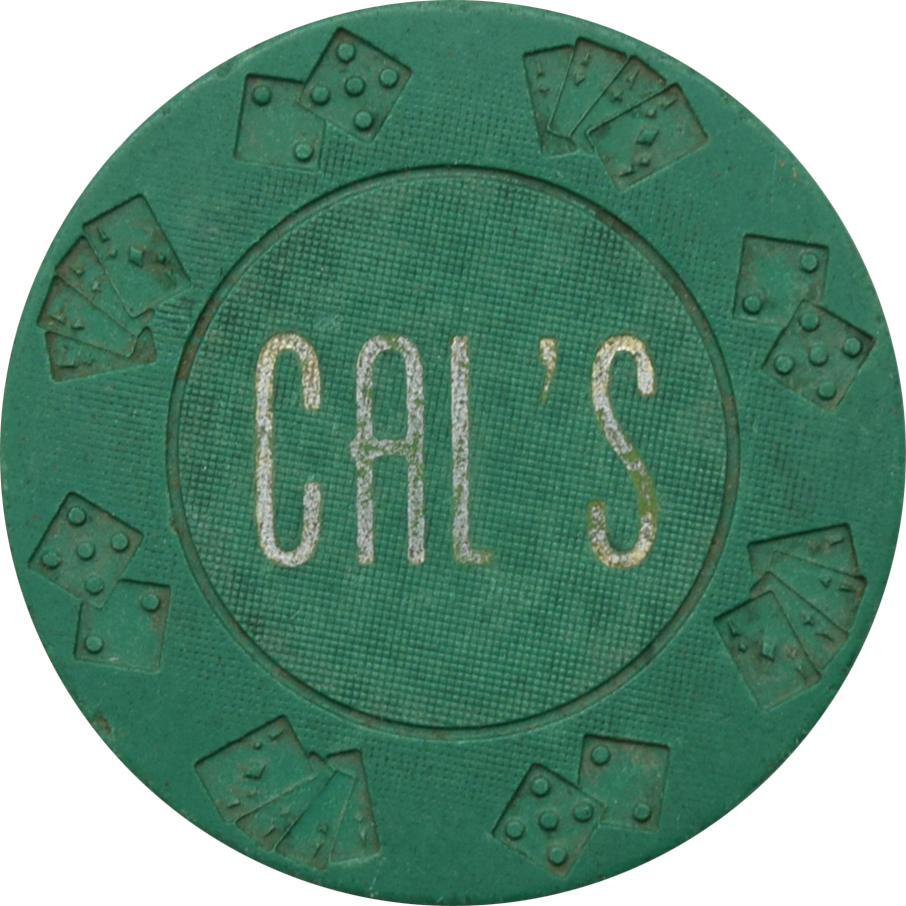 Cal's Casino N. Las Vegas Nevada $5 Chip 1966