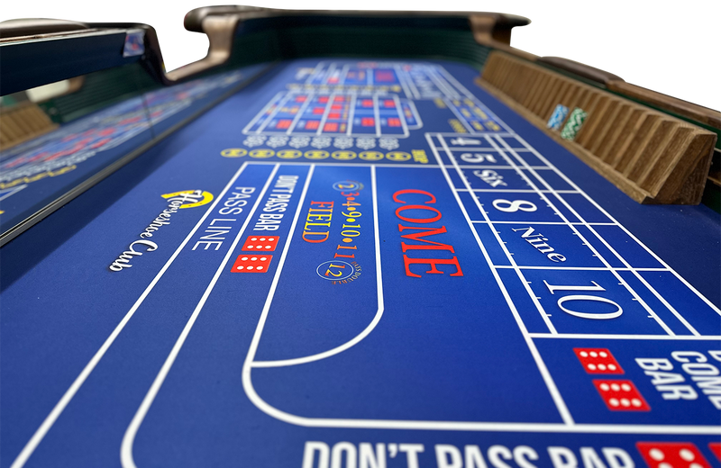 Casino Quality / Previous Binion's Horseshoe Club Las Vegas Used 12ft. Craps Table