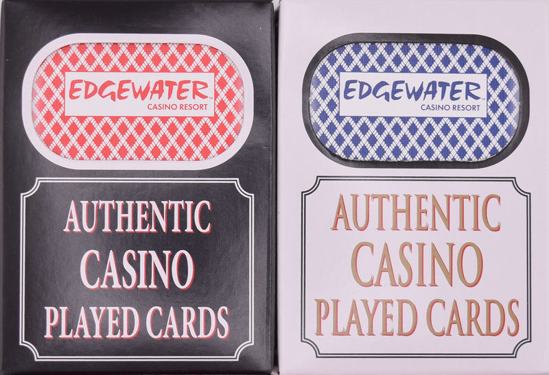 Edgewater Casino Used Playing Cards Laughlin Nevada