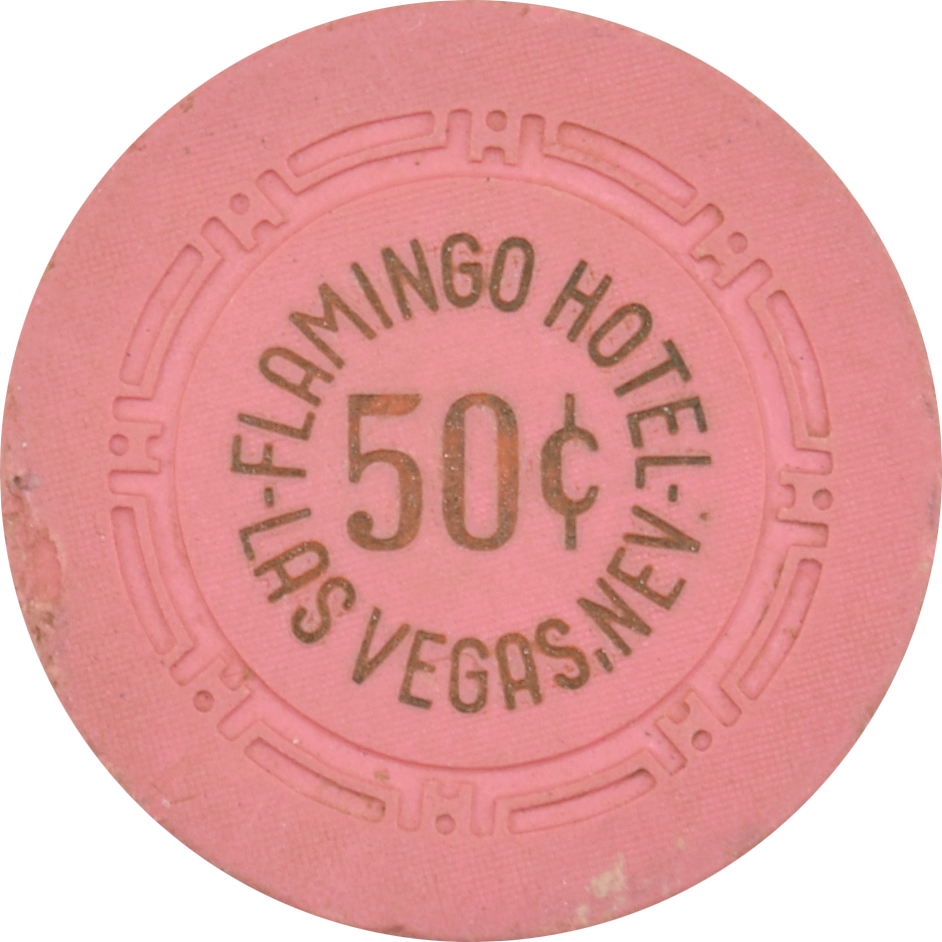 Flamingo Casino Las Vegas Nevada 50 Cent Chip 1949