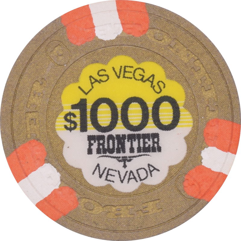 Frontier Casino Las Vegas Nevada $1000 Chip 1988