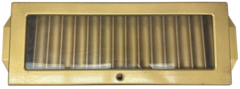 Used 15 Slot Aluminum Chip Tray with Cover