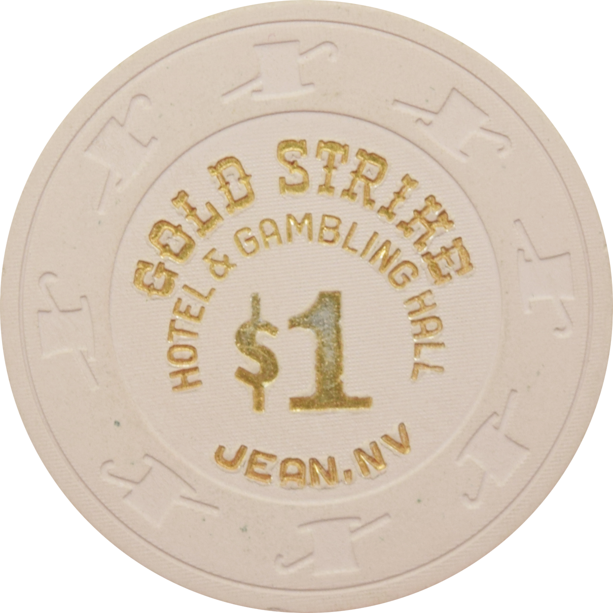 Gold Strike Casino Jean Nevada $1 Chip 1987