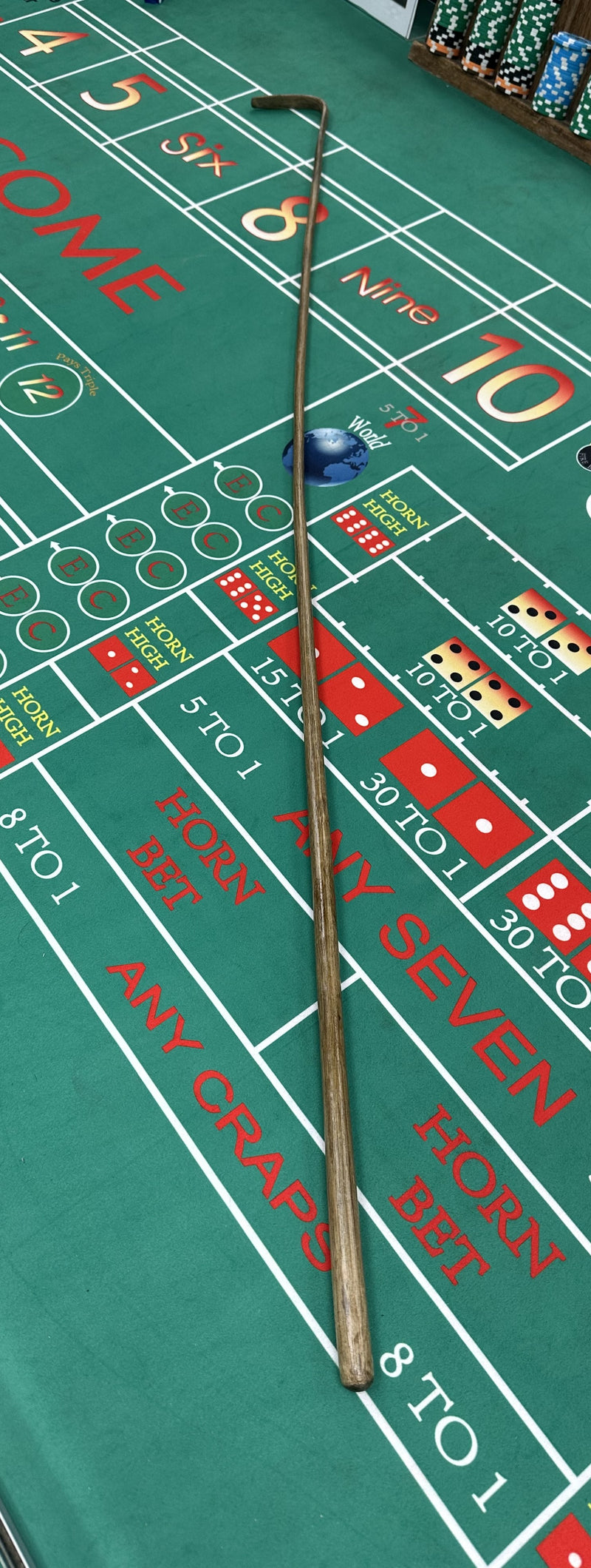 Casino Quality Rattan 48" Craps Stick