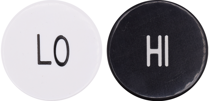 Hi/Lo Omaha Poker 2'' Button