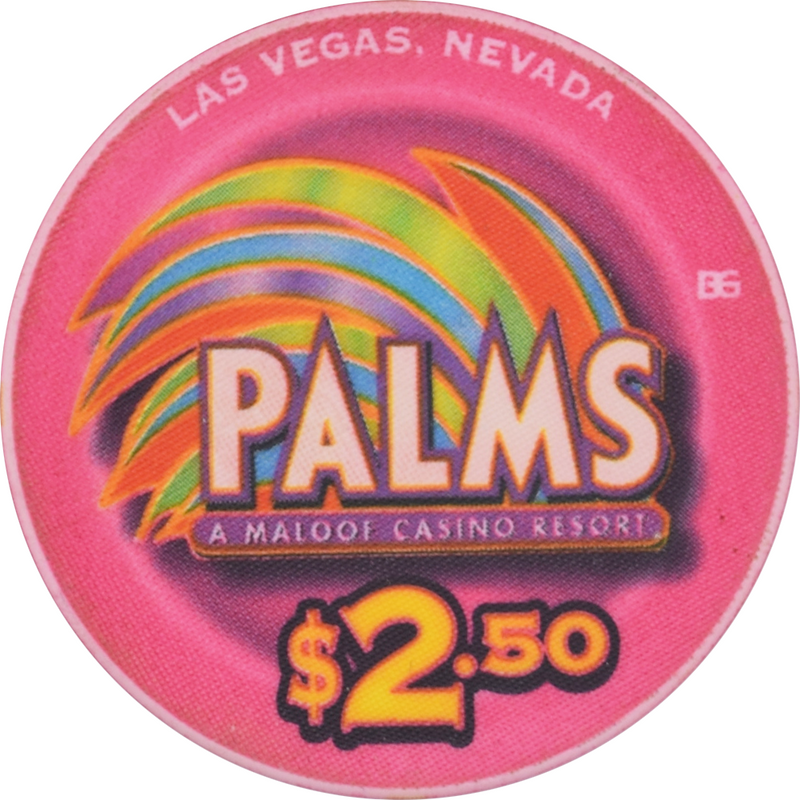 Palms Casino Las Vegas Nevada $2.50 Kentucky Derby Winner Funny Cide Chip 2003