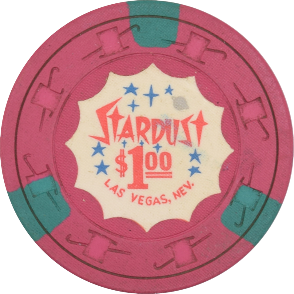 Stardust Casino Las Vegas Nevada $1 Chip 1971