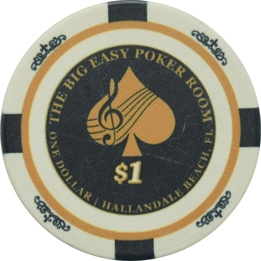 Big Easy Casino Hallandale Florida $1 Chip