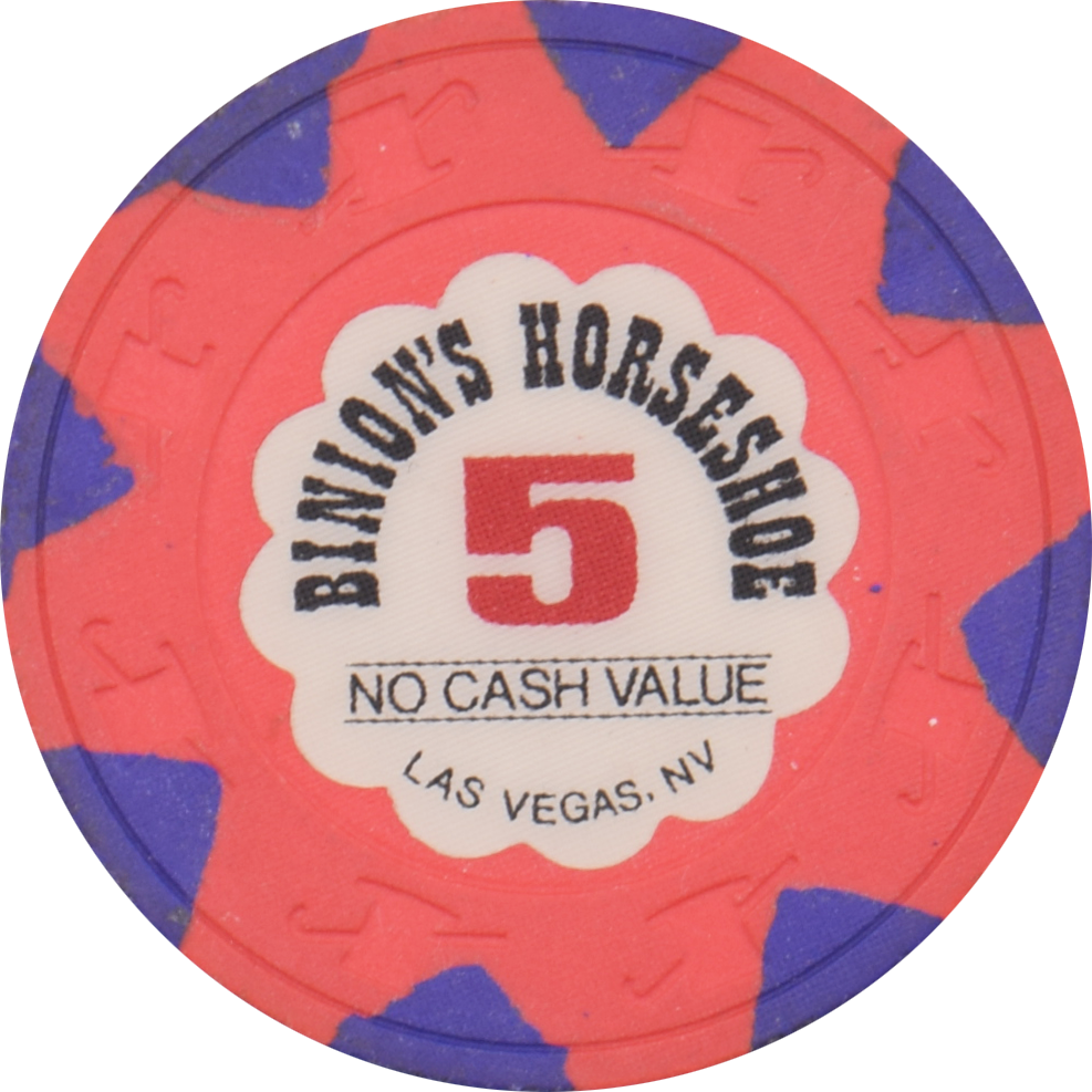 Horseshoe Club (Binion's) Casino Las Vegas Nevada $25 NCV WSOP Chip 1995