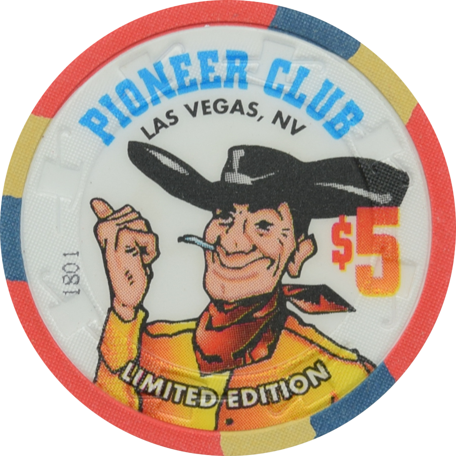 Pioneer Club Casino Las Vegas Nevada Convention Center Opens 1959 Chip 1995