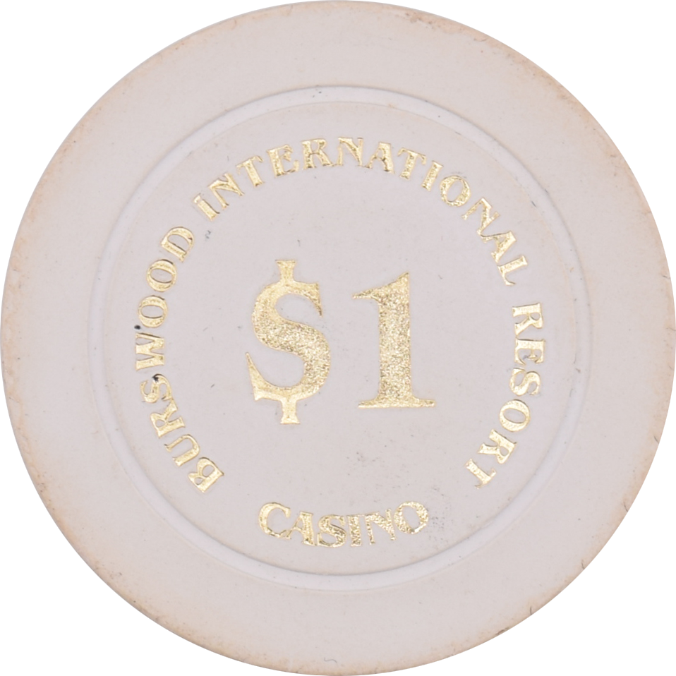 Burswood Casino Perth WA Australia $1 Chip