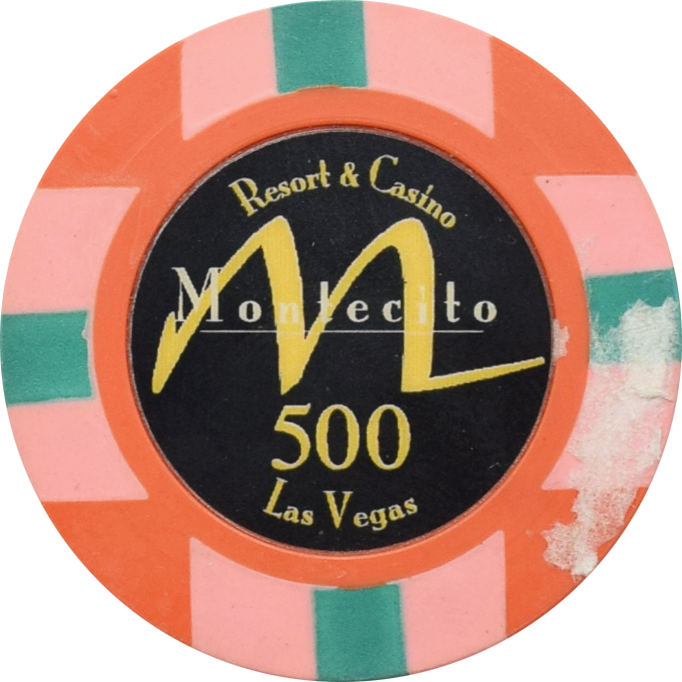 Montecito Casino Las Vegas TV Series Prop $500 Chip #2