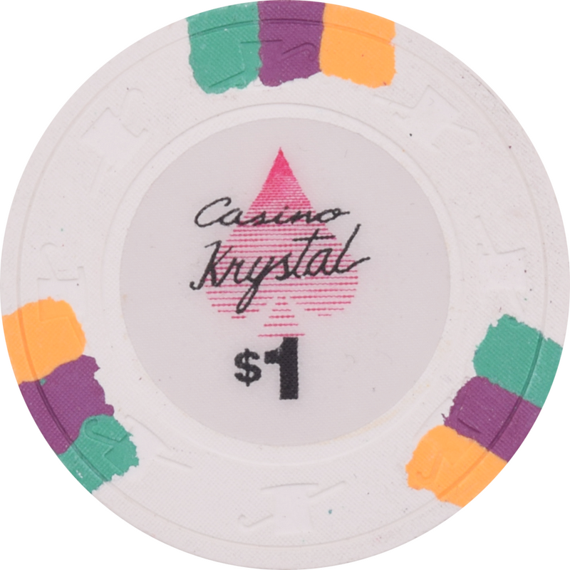 Casino Krystal San Jose Costa Rica $1 Chip