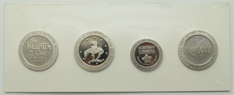 Franklin Mint Gaming Tokens - 1968 Proof Set No. 0197 - Group 11