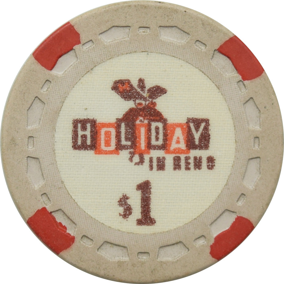 Holiday Casino Reno Nevada $1 Chip 1964