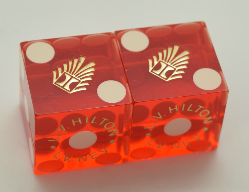 Las Vegas Hilton Used Casino Dice Las Vegas Nevada 2000's