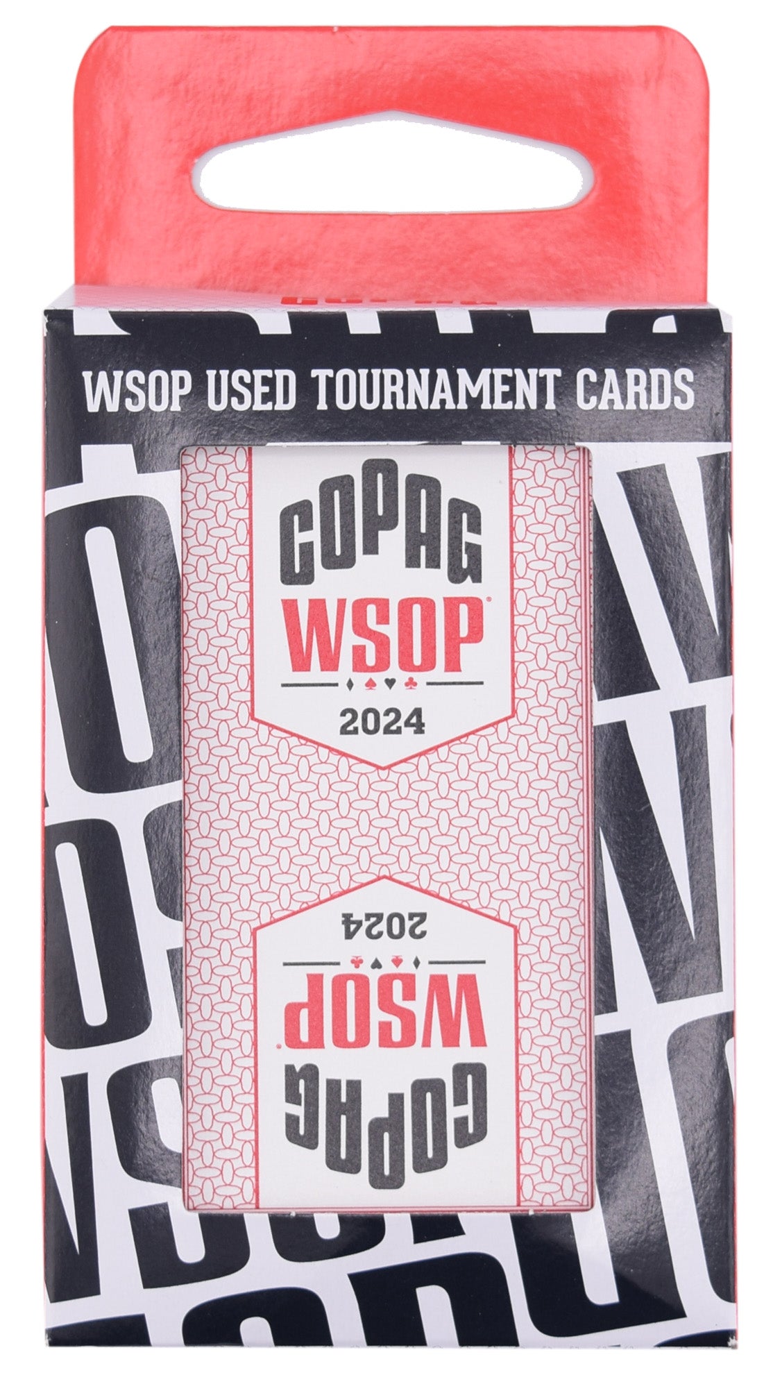 Copag WSOP 2024 Tournament Played 100% Plastic Playing Cards - Narrow Size (Bridge)