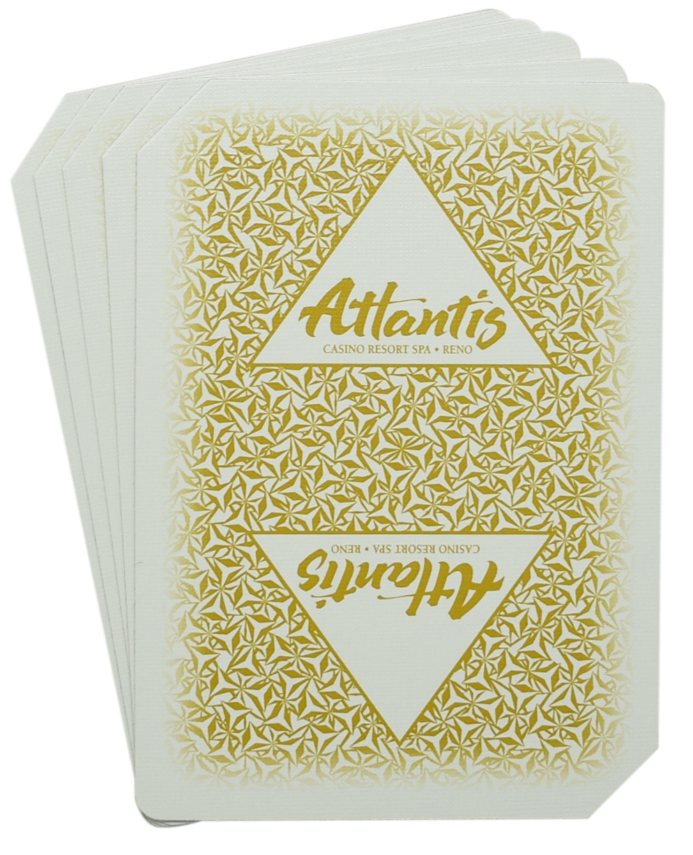 Atlantis Casino Used Playing Cards Reno Nevada