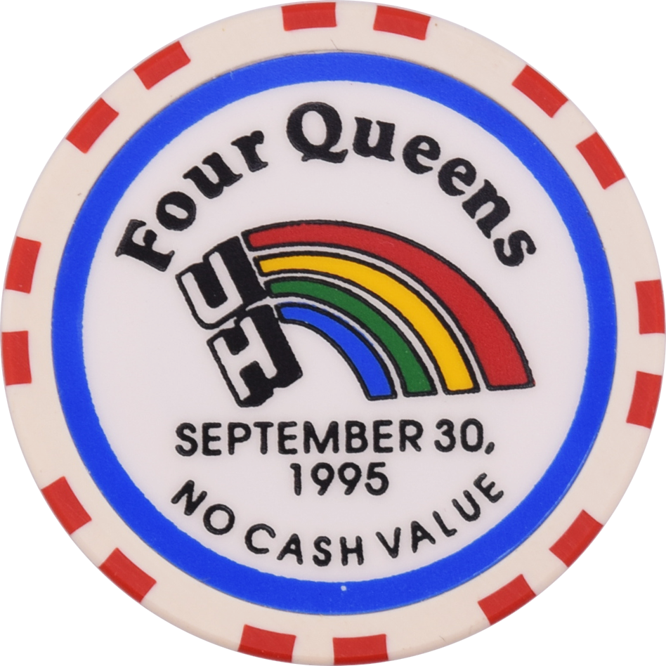 Four Queens Casino Las Vegas Nevada UNLV NCV Chip 1995