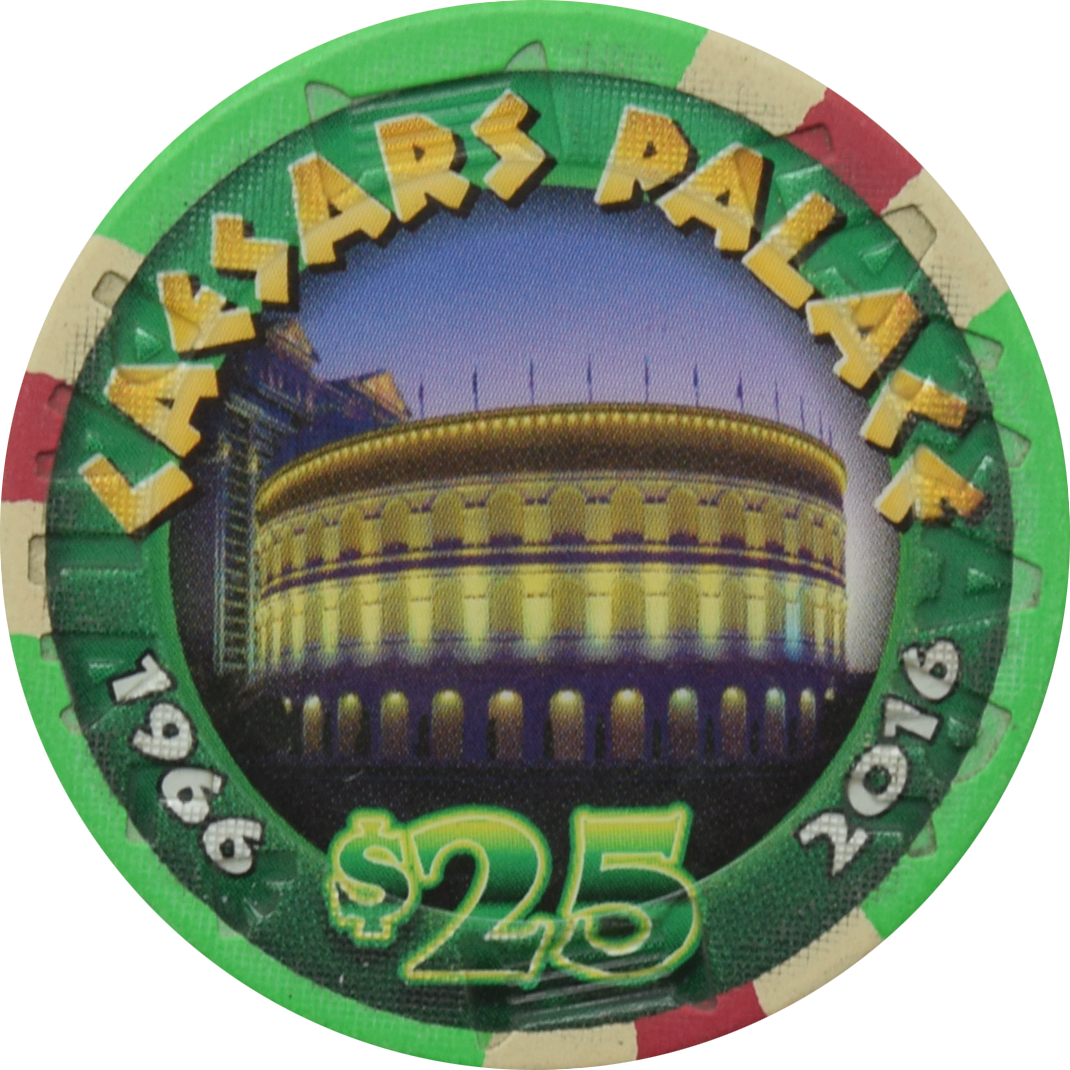 Caesars Palace Casino Las Vegas Nevada $25 50th Anniversary Chip 2016