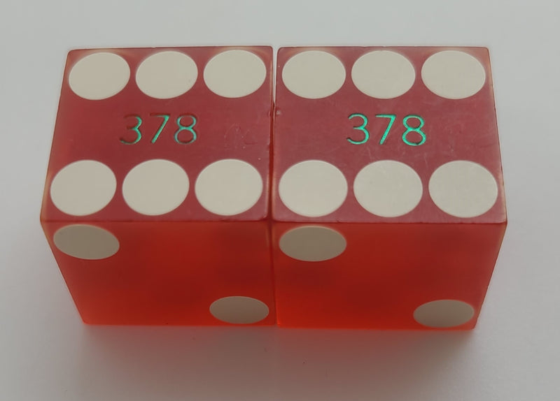 Dunes Casino Dice Las Vegas Nevada Matching Numbers 1970's