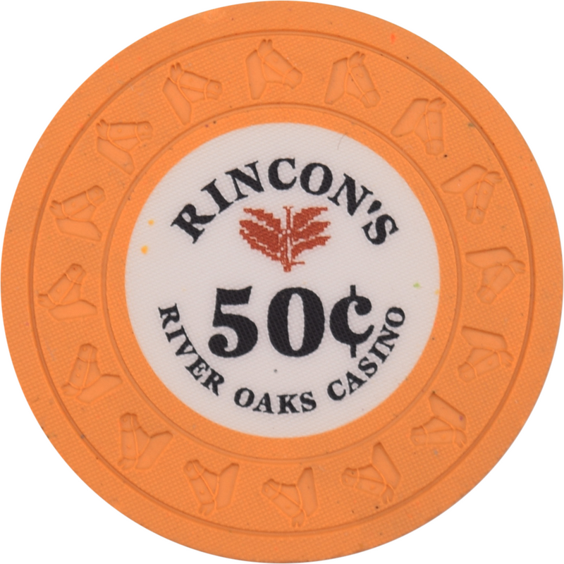 Rincon Casino Valley Center California 50 Cent Chip