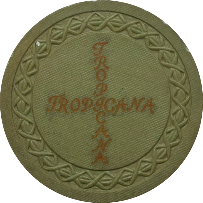 Tropicana Casino Havana Cuba Green Roulette Chip