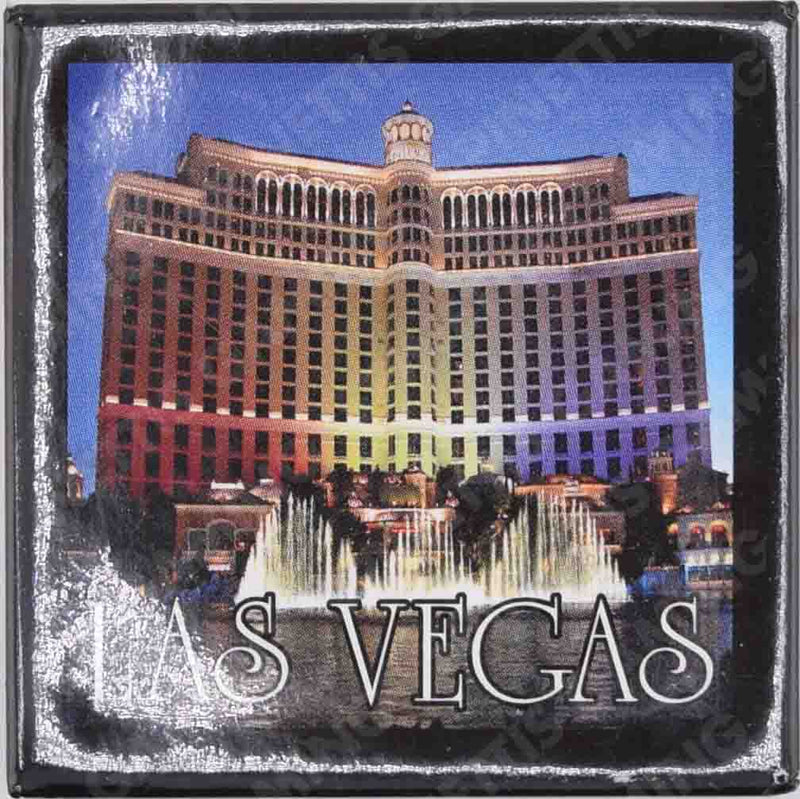 Bellagio Casino Las Vegas Nevada 2" x 2" Magnet