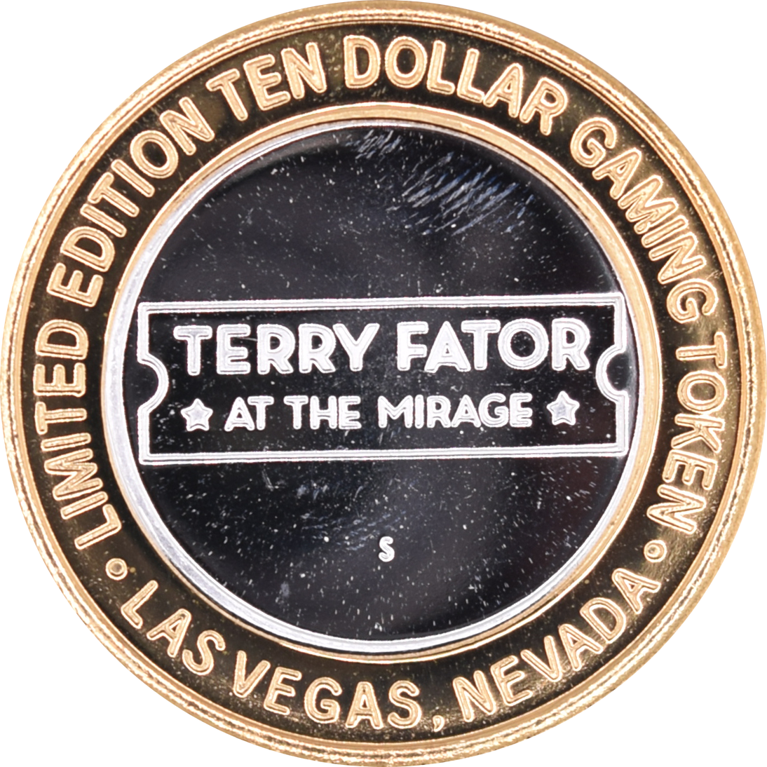 Mirage Casino Las Vegas "Berry" $10 Silver Strike Silver Clad 2012