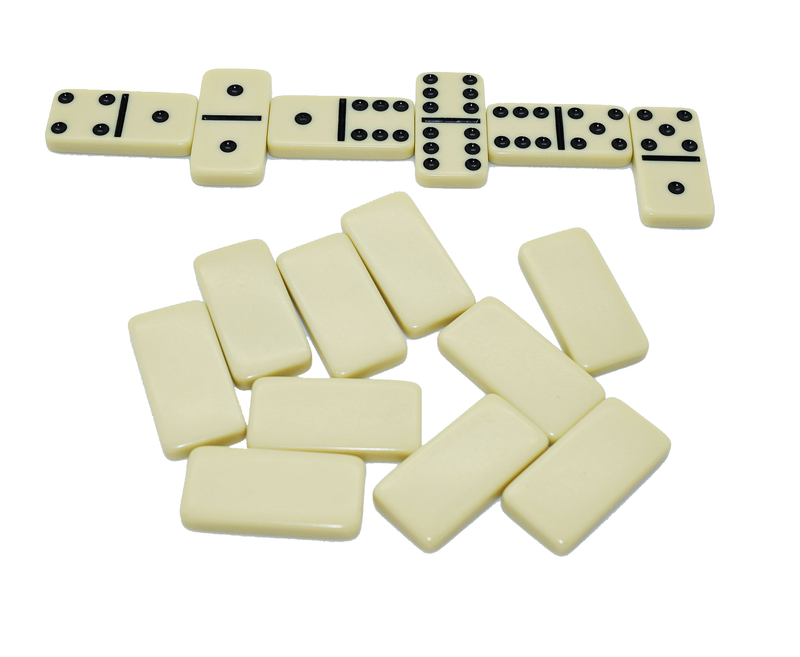 Dominoes Las Vegas Style set Deluxe