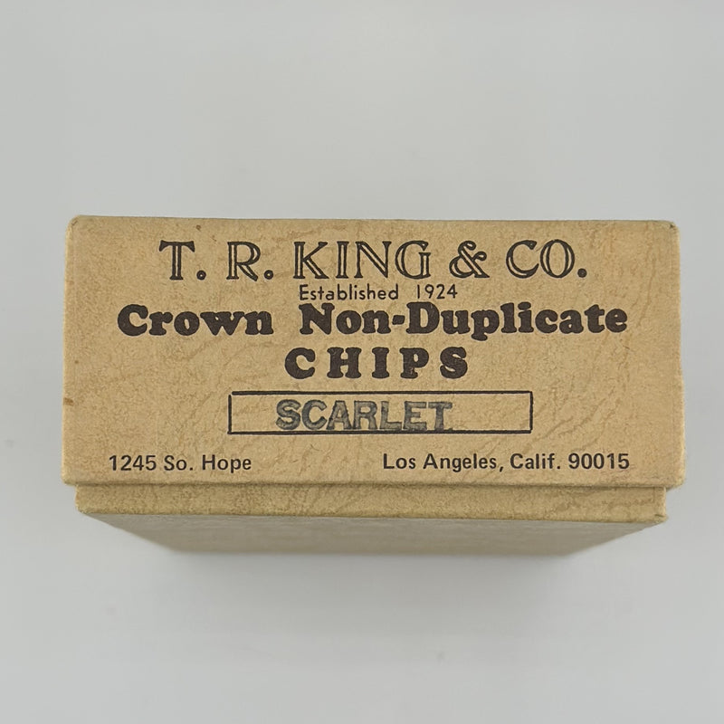 TR King & Co. Used 100 Count Chip Box