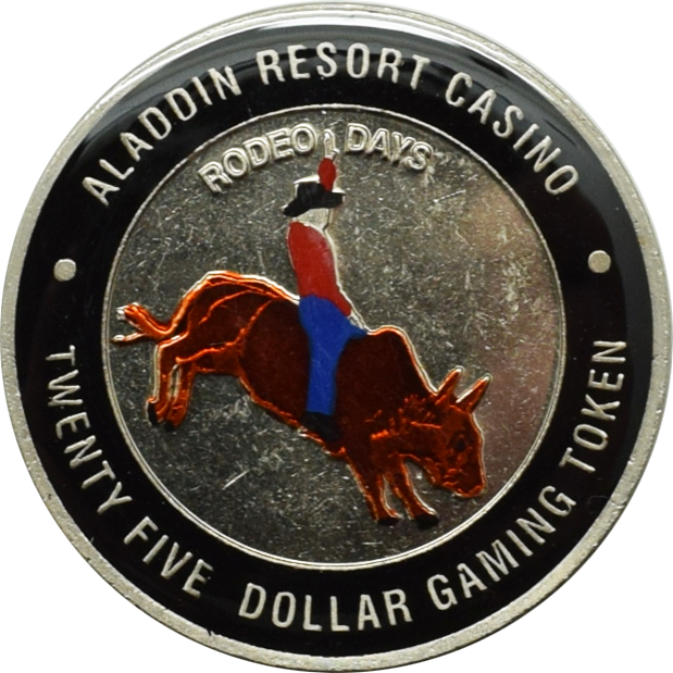 Aladdin Casino Las Vegas Nevada $25 Rodeo Days Token 2000