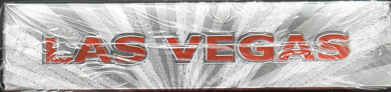 Las Vegas Sign Foil Plastic Playing Cards (Silver)