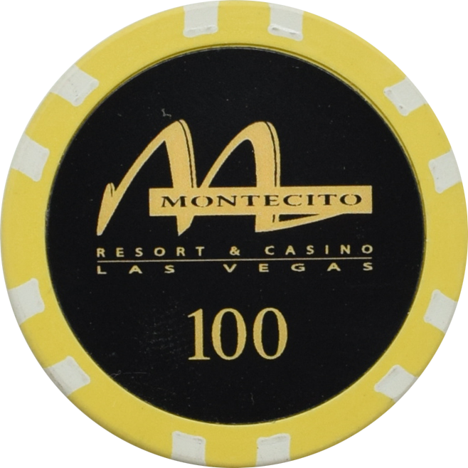 Montecito Casino Las Vegas TV Series Prop $100 Chip