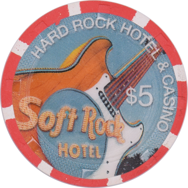 Hard Rock Casino Las Vegas Nevada $5 April Fools Day Chip 2006